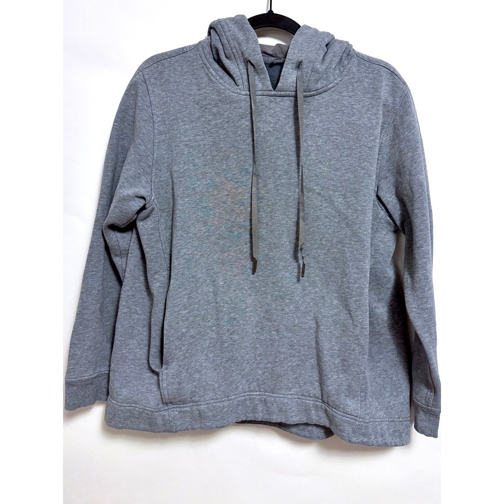 Lululemon Wind Down Pullover 10 Hoodie Grey Fleece Sweatshirt Athleisure Lounge